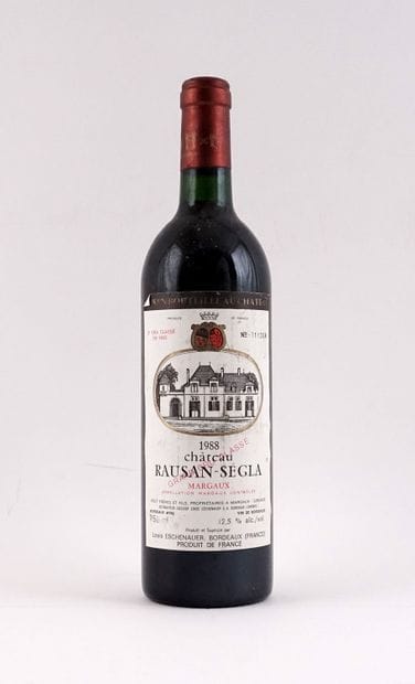 Château Rausan Ségla 1988
Margaux Appellation...