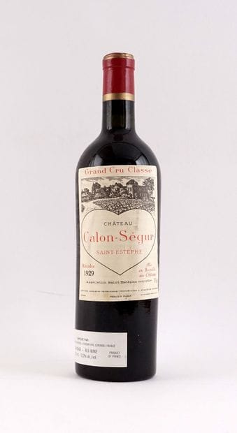Château Calon-Ségur 1929
Saint-Estèphe Appellation...
