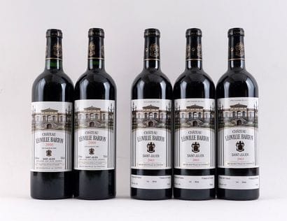 Château Léoville Barton 2000 2003 - 5 bo...