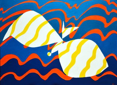 BRUNEAU, Marguerite Kittie (1929-)
Poissons...