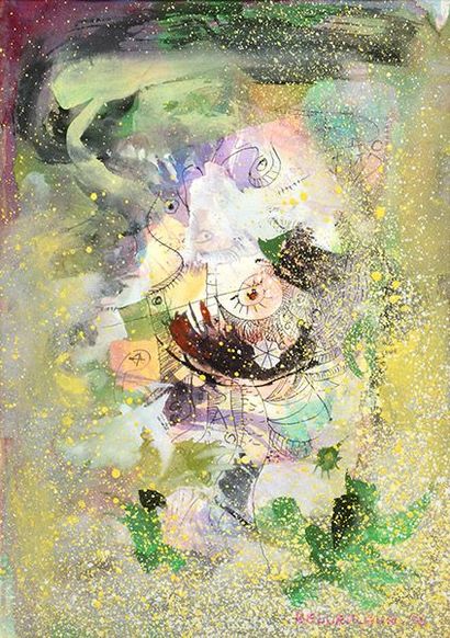 BELLEFLEUR, Léon RCA (1910-2007)
Sans titre...
