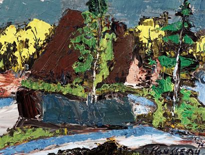 ROUSSEAU, Albert (1908-1982)
Sans titre Huile...