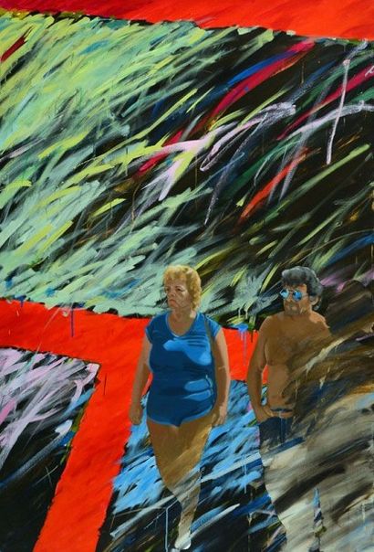 BOISVERT, Gilles (1940-)
Sans titre Huile...