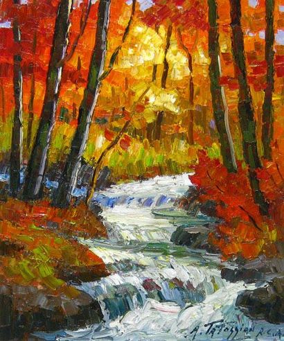 TATOSSIAN, Armand (1948-)
«Automne» Huile...