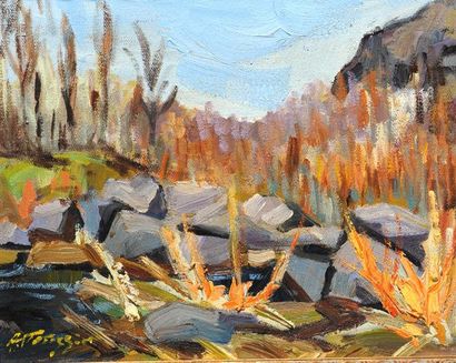 TATOSSIAN, Armand (1948-)
Paysage Huile sur...