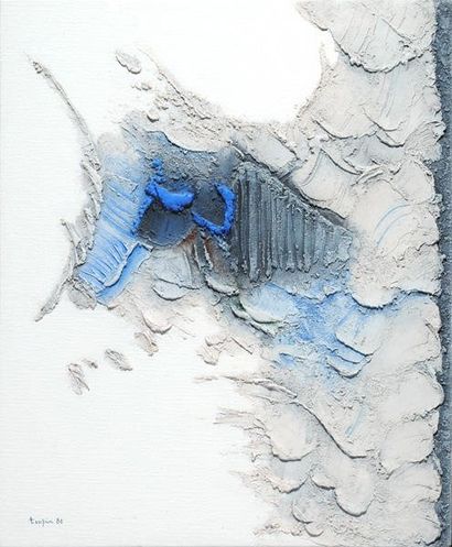 TOUPIN, Fernand (1930-)
Abstraction bleue...