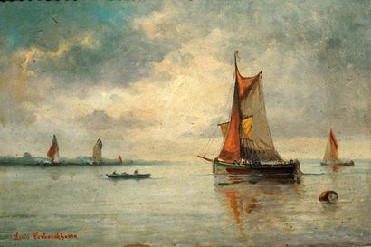 VERBOECKHOVEN, Louis (1802-1889)
Marine Huile...