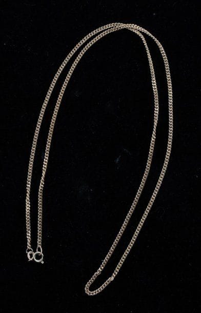 Chaine en or jaune 14kt. Poids : 9.2g. 14k...
