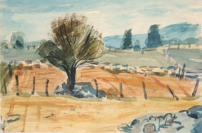 ALLEYN, George Edmund (1931-2004)
Paysage...