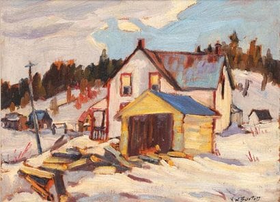 BURTON, Ralph W. (1905-1983)
Maison de campagne...