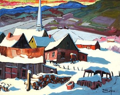 CÔTÉ, Bruno (1940-)
«Notre-Dame-des-Monts»...
