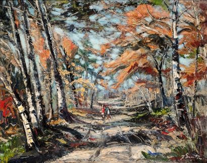 GIUNTA, Joseph (1911-2001)
«Jour d\'automne...