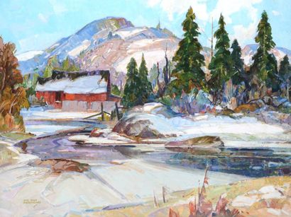 PERRIGARD, Hal Ross (1891-1960)
Huile sur...