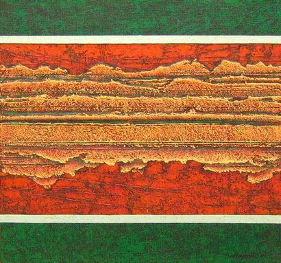 RAJOTTE, Yves (1932-)
«Tellurie» Acrylique...