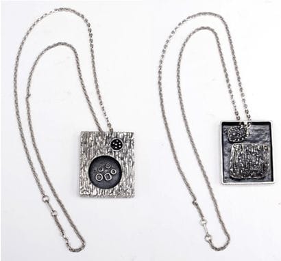 Guy VIDAL
Exceptionnel pendentif double face...