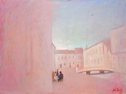 SMITH, Jori (1907-2005) Sans titre Huile...