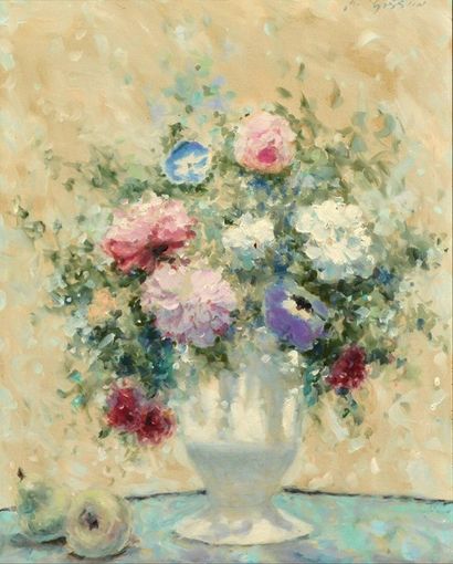 GISSON, Andre (1928-2003) Nature morte Huile...