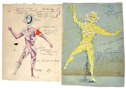 SELIGMANN, Kurt (1900-1962) Étude pour un...