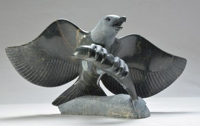QIMIRPIK, Pitsiula (1967-) Aigle chasseur...