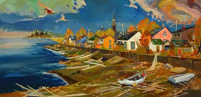 TREMBLAY, Louis (1949-) | 122x244cm - 48x96
TREMBLAY,...