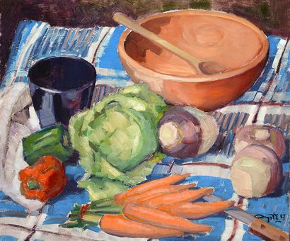 AYOTTE, Léo (1909-1976) Nature morte Huile...