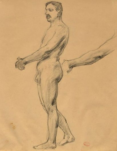 GAGNON, Clarence Alphonse (1881-1942) Étude...