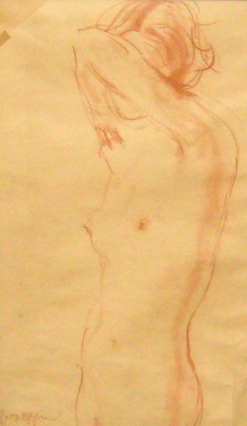 OPPENHEIMER, Joseph (1876-1966) Nue Sanguine...