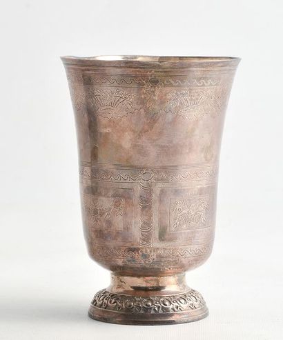 TIMBALE ARGENT - France, XVIIIe s.
Timbale...