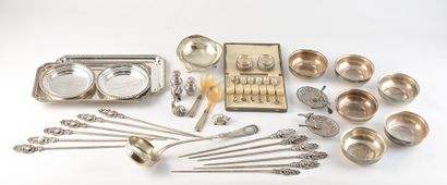 VARIA - ARGENT
Lot d'objets variés en argent...
