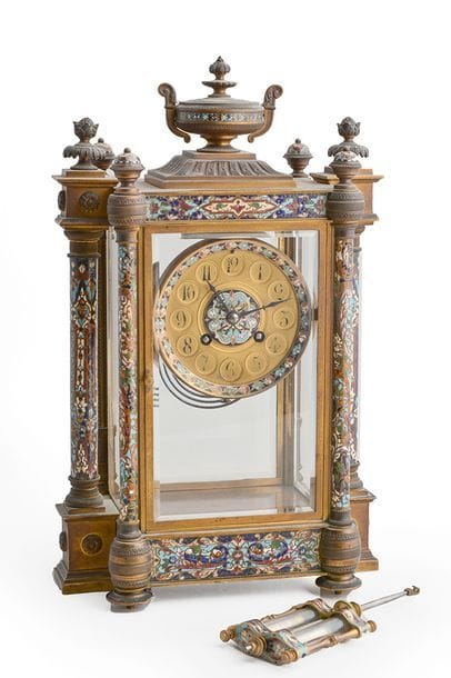 JAPY FRÈRES - France, XIXe s. Pendule en...