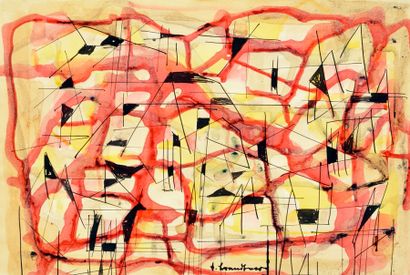 BRANDTNER, Fritz (1896-1969) Sans titre Encre...