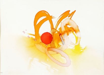 FEITO LOPEZ, Luis (1929-) Abstraction Aquarelle...