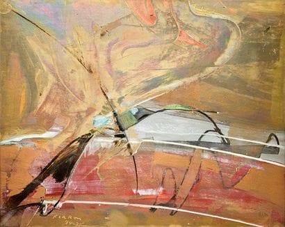 FERRON, Marcelle (1924-2001) Sans titre Huile...