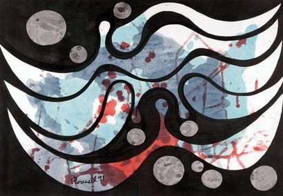 ROUSSIL, Robert (1925-2013) Sans titre Encre...