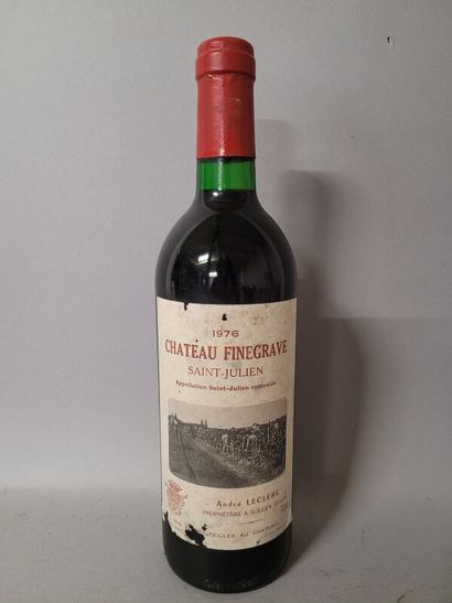 1 blle Ch. FINEGRAVE Saint-Julien 1976