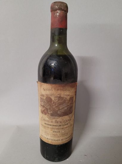 1 blle Ch. BEAUSEJOUR Saint-Emilion 1955...