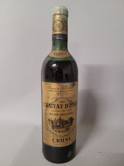 1 blle Ch. D'ISSAN Maison Cruz Margaux 1962...