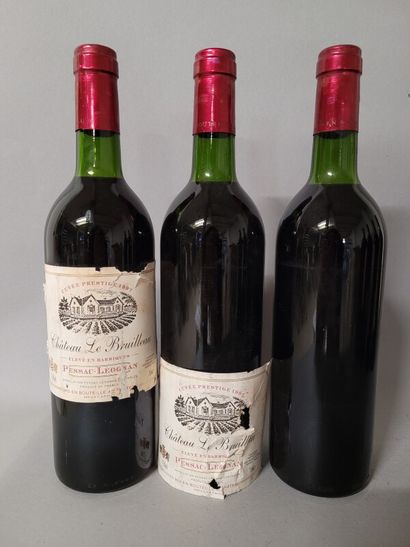 3 blles Ch. LE BRUILLEAU Pessac-Léognan 1997...