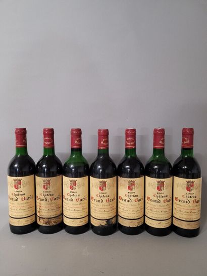 7 blles Ch. GRAND BARIL Montagne Saint-Emilion...