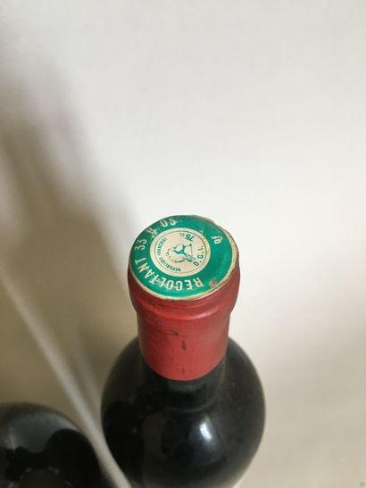 3 blles Ch. POUJEAUX Moulis-en-Médoc 1979...