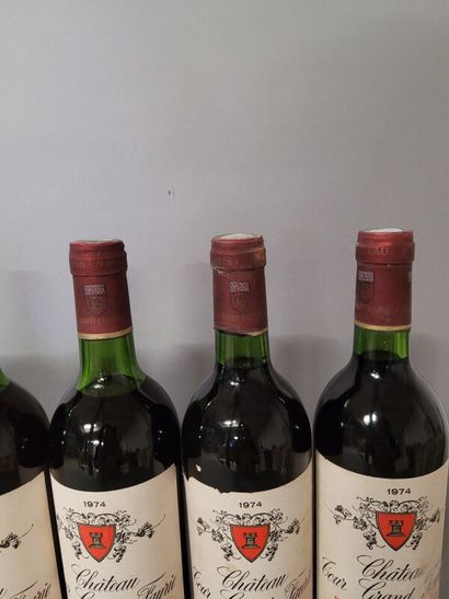 12 blles Ch. TOUR GRAND FAURIE Saint-Emilion...