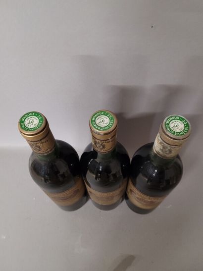 3 blles Ch. BATAILLEY Pauillac 1969