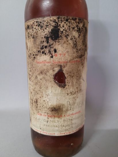 1 blle Ch. CRU D'ARCHE-PUGNEAU Sauternes...