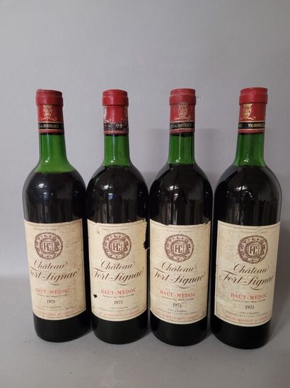 8 blles Ch. FORT-LIGNAC Haut-Médoc 1975