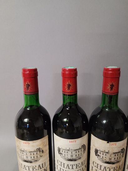 12 blles Ch. LIVERSAN Haut-Médoc 1973