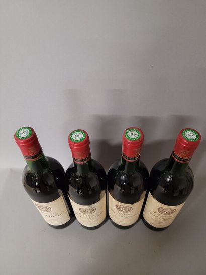 8 blles Ch. FORT-LIGNAC Haut-Médoc 1975