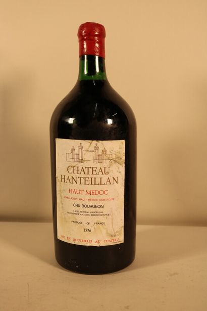 1 dble mag Ch. D'HANTEILLAN Haut-Médoc 1976...