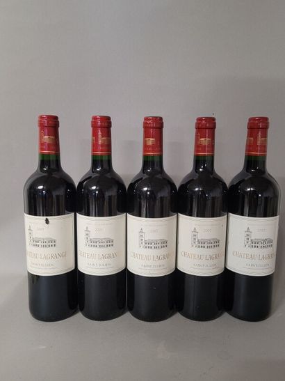 5 blles Ch. LAGRANGE Saint-Julien 2007