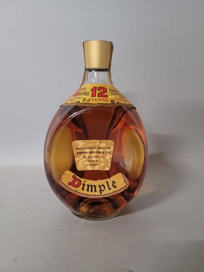 1 blle DIMPLE Scotch Whisky 12 years 40°...