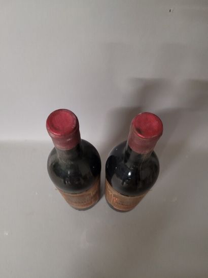 2 blles Ch. MARTINENS Margaux 1955